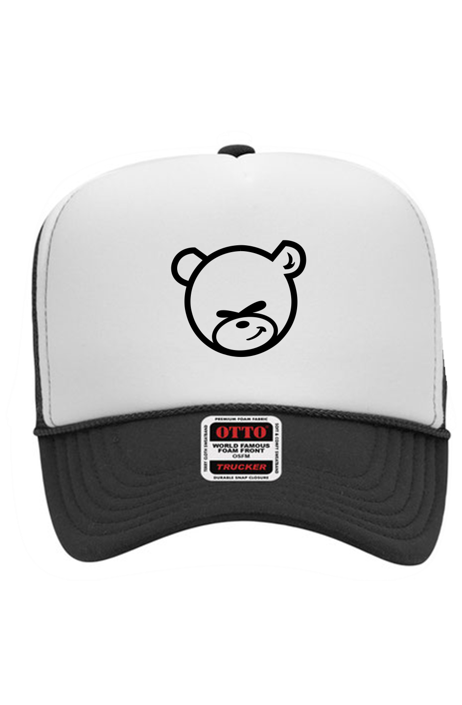 5 Panel High Crown Trucker Cap